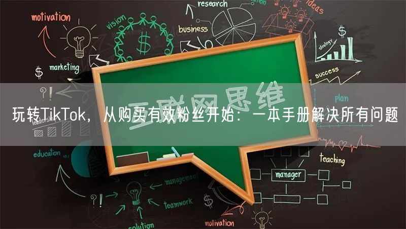 玩转TikTok，从购买有效粉丝开始：一本手册解决所有问题