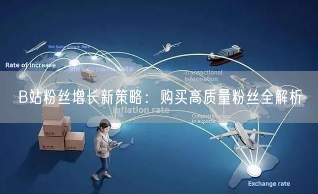 B站粉丝增长新策略：购买高质量粉丝全解析